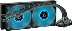 Arctic Liquid Freezer II 280 RGB 140mm Dual Fan CPU Water Cooler for AM4/AM5/1200/115x Socket