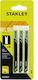 Stanley STA20023 Λάμες HCS για Ξύλο 3τμχ