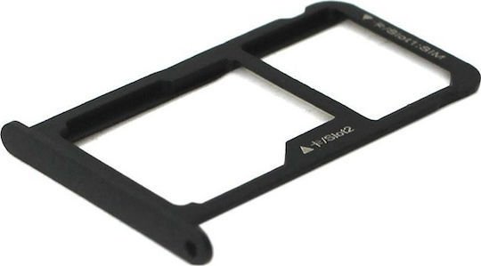 Sim Card Slot Black Huawei P8/P9 Lite 2017