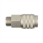 42504 Connector Male 1/2"