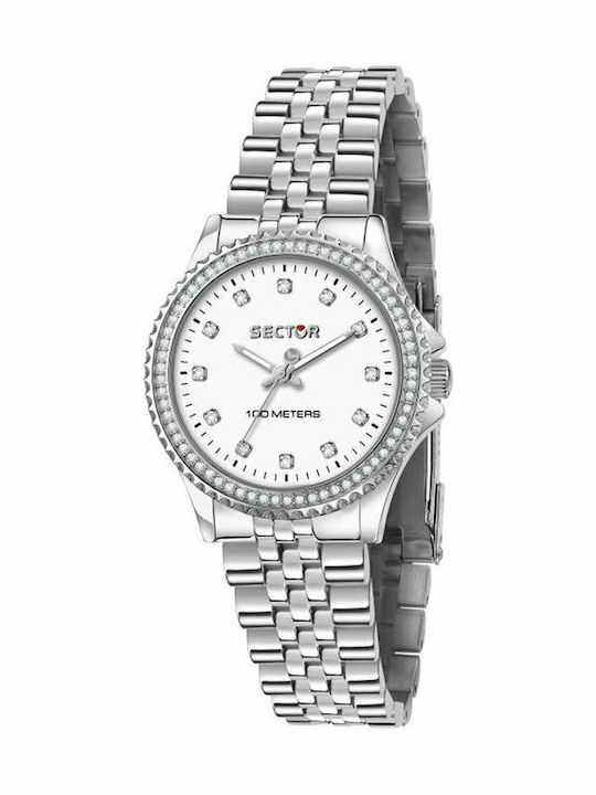 Sector Women's Watch with Silver Metal Bracelet