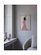 Paper Collective Pink Dress Frame Wooden 30x40cm