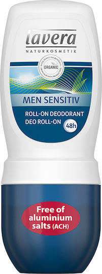 Lavera Men Sensitiv Дезодорант 48ч Рол-он Без Алуминий 50ml