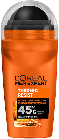 L'Oreal Paris Men Expert Thermic Resist 45°C Αποσμητικό 48h σε Roll-On 50ml