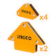 Ingco Μαγνητική Γωνία Συγκόλλησης 3" AMWH6001