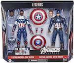 Sam Wilson & Steve Rogers Marvel Avengers Kapitän Amerika für 4+ Jahre 15cm