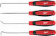 Milwaukee Σετ Γάντζοι 48229215 Hand Tool Set 4pcs