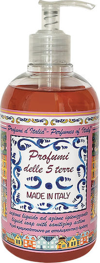 Brand Italia Delle 5 Terre Flüssige Seife mit Pumpe Ozean 500ml