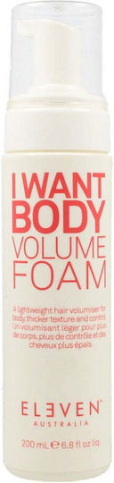 Eleven Australia I Want Body Hair Foam for Volume Volume Foam 200ml