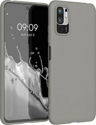 KWmobile Titanium Задна корица Силикон Titanium Grey (Redmi Note 10 5G / Poco M3 Pro) 54947.155