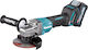 Makita XGT Кътово Колело 125mm На Батерия 2x4Ah