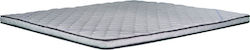 AttikaStrom Semi Double Foam Mattress Topper Foam with Elastic Straps 110x200x5cm