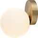 Nowodvorski Modern Lamp Bathroom with Socket G9 Gold 15x12cm