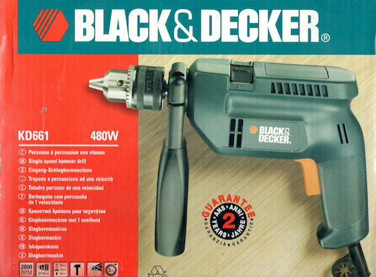 Black & Decker Impact Drill 480W