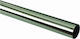 Central Home Metallic Curtain Pole Rod Single Diameter 19mm Length 160cm Chrome