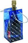 L‘original Icebag Plastic Bottle Case Blue 11x11x25.5cm. IB.17800