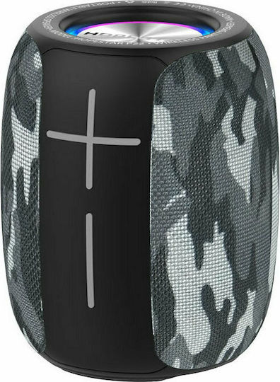 Hopestar P22 Bluetooth Speaker 5W with Radio and Battery Life up to 4 hours Camouflage Grey
