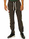 Ac Ringer Sweatpants with Elastic Vintage Black
