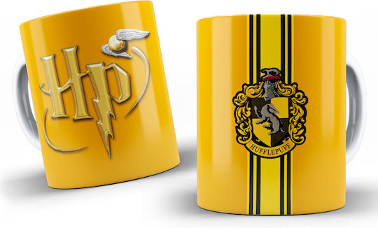 Harry Potter Harry Potter-Hufflepuff Mug Ceramic Yellow