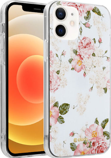 Crong Flower Back Cover Σιλικόνης Pattern 02 (iPhone 12 / 12 Pro)