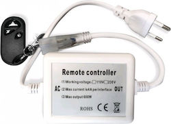 Avide ABLS220VSCD-600W-RFC Fără fir Dimmer RF: RF (Radiofrecvență) cu telecomandă Montat pe perete 15.001.0621