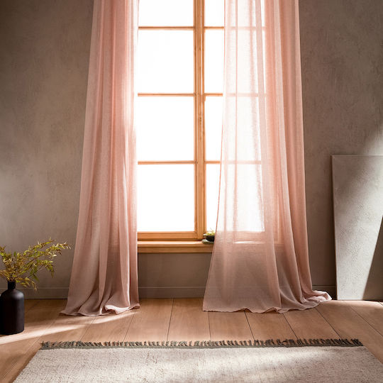 Gofis Home Κουρτίνα με Τρουκς Combe 31 Somon 502 140x280εκ.