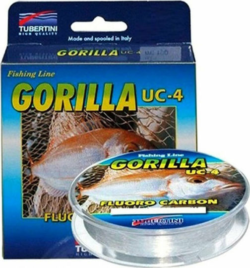 Tubertini Gorilla UC-4 Fluorocarbon Fishing Line Transparent 100m / 0.50mm / 23.65kg