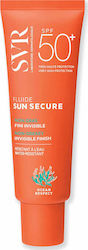 SVR Laboratoire Sun Secure Fluid SPF50+ Sunscreen Lightweight Face Cream 50ml SVR Laboratoire Sun Secure Fluid SPF50+ Sunscreen Lightweight Face Cream 50ml