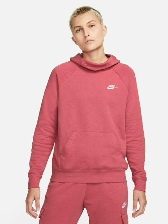 Nike Γυναικείο Φούτερ Ροζ