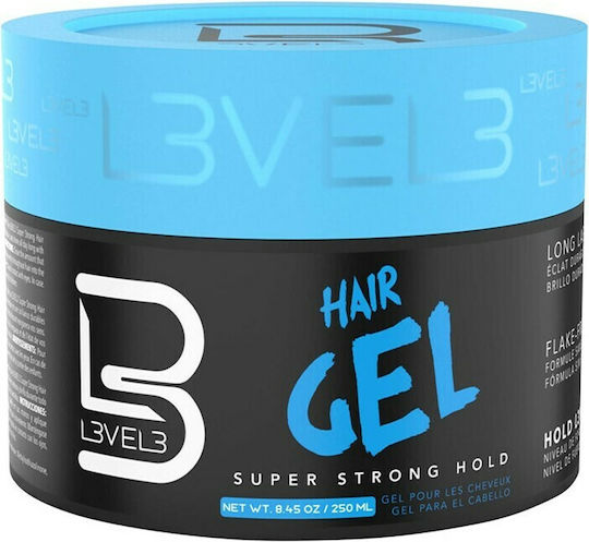 L3vel3 Barber Super Strong Hair Gel 250ml