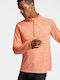 Melbourne Long Sleeve Athletic Blouse Orange