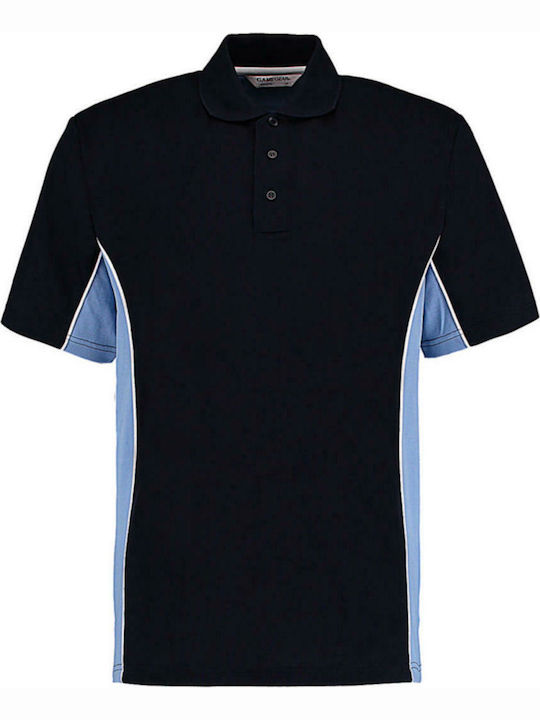 Kustom Kit KK475 Ανδρικό Διαφημιστικό T-shirt Κοντομάνικο Navy / Light Blue / White