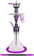 Amy Hookah Bohemian Cut Purple 47cm