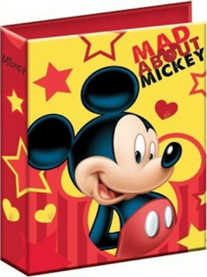 Gim Ντοσιέ cu 2 Inele pentru Hârtie B5 Roșu Mad About Mickey 1buc