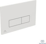 Ideal Standard ProSys Oleas M2 Spülplatten für Toiletten Doppelspülung R0121AC