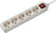Power Strip 5 Sockets Switch 5m