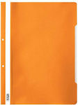 +Efo Clipboard with Spring for Paper A4 Orange 1pcs