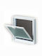 Hinged Window Aluminum W38xH38cm