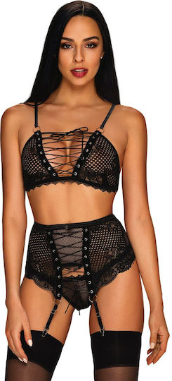 Obsessive Basitta 3 Piece Set Black