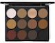 Grigi Premium Eyeshadow Palette with Matte Eye Shadows in Pressed Powder Form 5gr