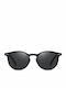 Moscow Mule Women's Sunglasses with Black Plastic Frame and Black Polarized Lens MM/3331/1