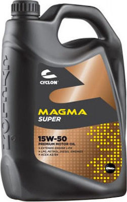 Cyclon Magma Super Car Lubricant 15W-50 4lt