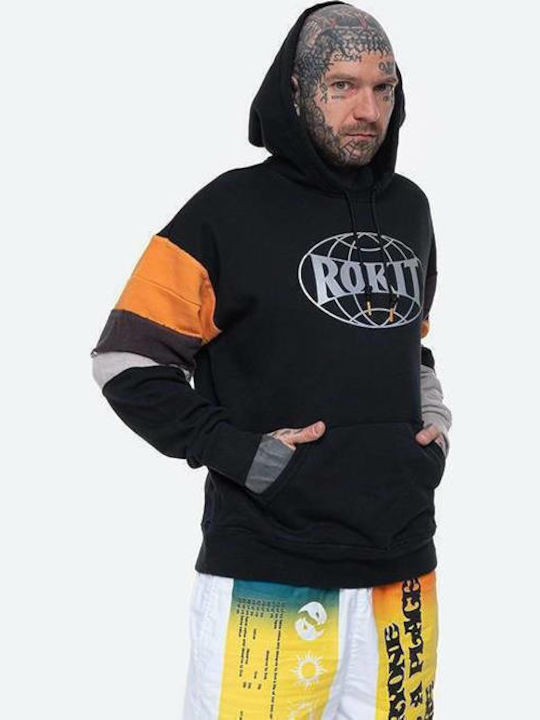 X Rokit Sweatshirt with Hood Black