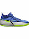 Nike Παιδικά Ποδοσφαιρικά Παπούτσια Ψηλά Phantom GT2 Σάλας με Καλτσάκι Μωβ