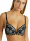 Promise Roser Samon L4171 Push Up Bra Underwire Black