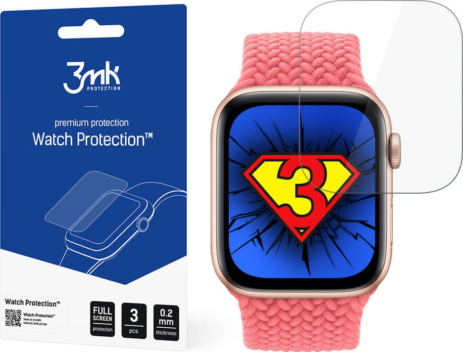 3MK Premium 3τμχ Screen Protector για το Apple Watch 40mm Skroutz.gr