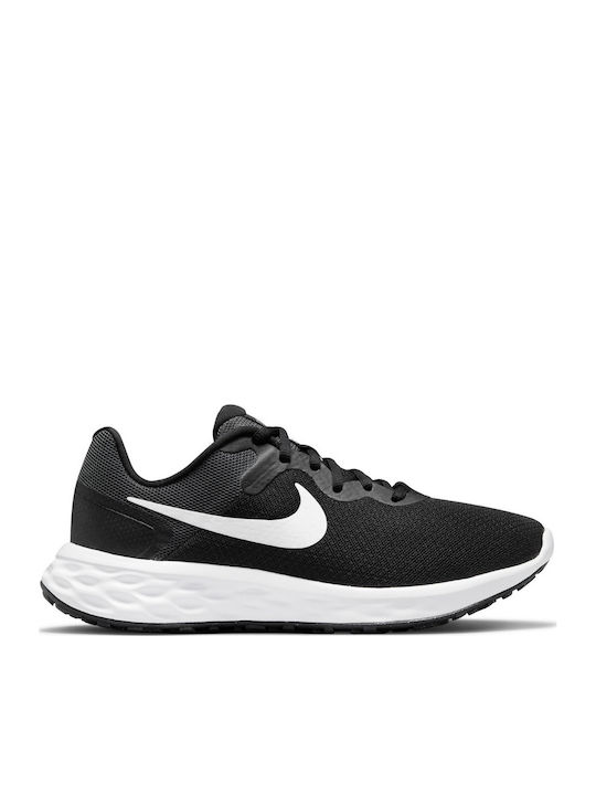Nike Revolution 6 Γυναικεία Αθλητικά Παπούτσια Running Black / White / Dark Smoke Grey / Cool Grey