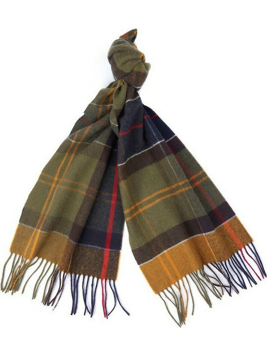 Barbour Men's Wool Scarf Khaki