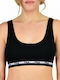 Women's Sports Bra without Padding Black