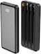 Forever TB-411 Power Bank 10000mAh 10W με 2 Θύρες USB-A Μαύρο